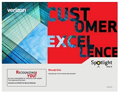 SpotLight Award - Customer Excellence