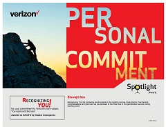 SpotLight Award - Personal Commitment